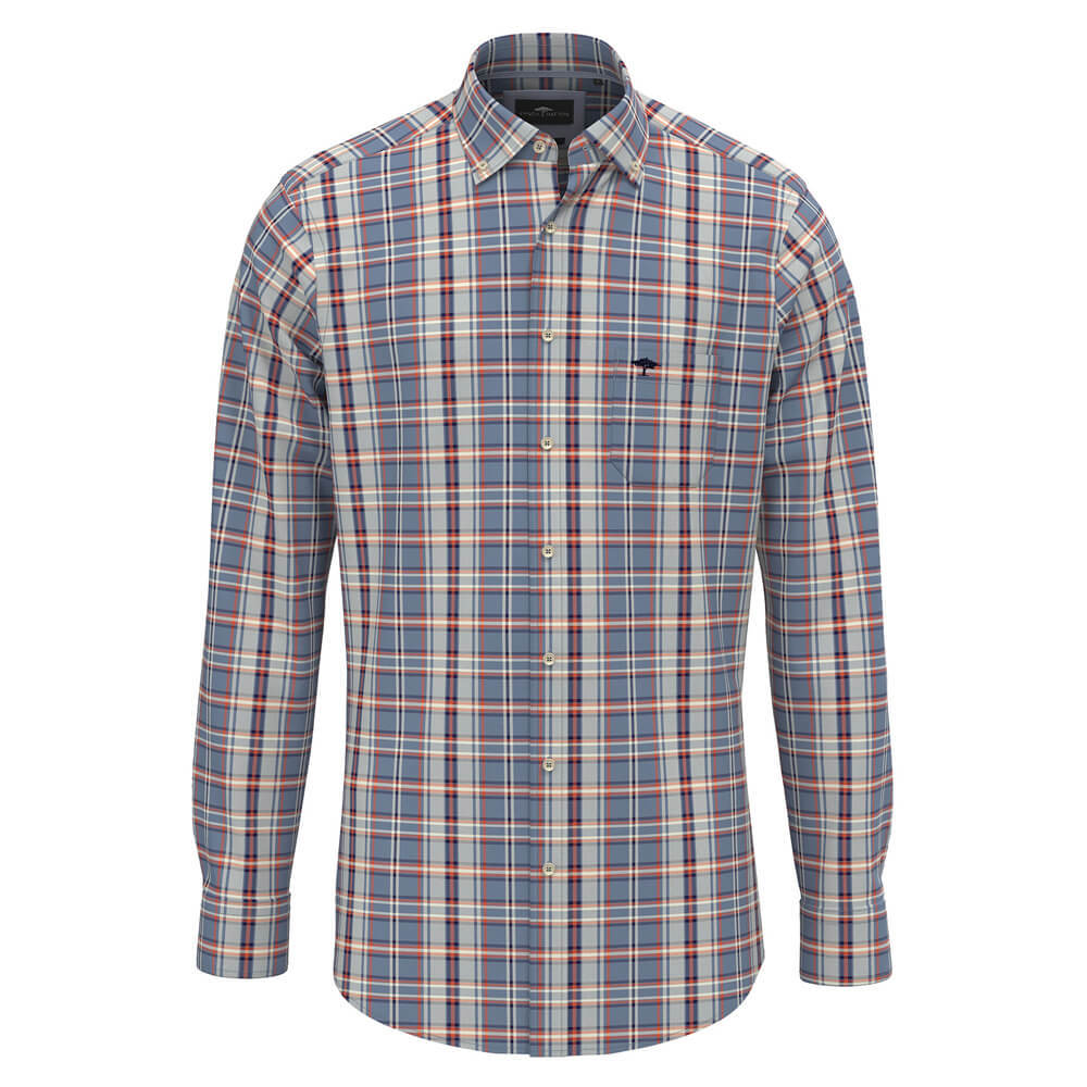 Fynch Hatton Classic Check Cotton Shirt